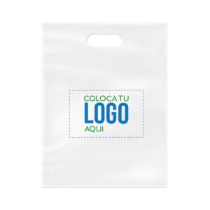 Bolsa boutique traslucida c/manilla personalizada